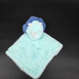 Parents Choice Dinosaur Cuddle Pal Security Blanket Lovey Blue